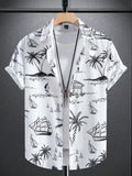 Manfinity RSRT Men Tropical Print Shirt Without Tee - MapleCo