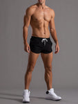 Manfinity Sport PWRUP Men Drawstring Waist Sports Shorts Gym Shorts