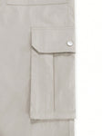 Manfinity EMRG Men Flap Pocket Side Oversize Cargo Pants