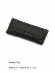 1pc Retro Small Square Frame Fashionable Eyeglasses, Punk Rock Street Style, With Glasses Case