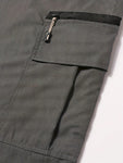 Men Drawstring Waist Cargo Pants - MapleCo