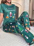 Christmas Print PJ Set