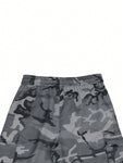 Manfinity Homme Men Camo Print Flap Pocket Cargo Pants - MapleCo