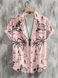 Manfinity RSRT Men Tropical Print Shirt Without Tee - MapleCo