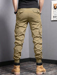 Manfinity Homme Men Flap Pocket Side Cargo Pants - MapleCo