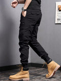 Manfinity Homme Men Flap Pocket Side Cargo Pants - MapleCo