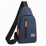 Chest Bag Men's Backpack New Nylon Canvas - MapleCo