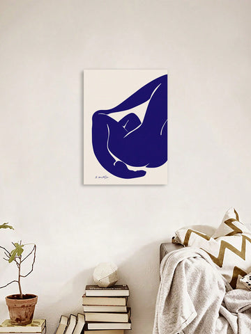 1pc, Art Pictures Canvas Paintings, Matisse Wall Art, Abstract Body Poster Print, Simple Abstract Wall Painting, Abstract Artwork, Suitable For Living Room, Bedroom, Office, Club, Shop, Bar Wall Decoration, Home Decoration, Idea Gift, No Frame