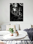 1pc, Party Canvas Decoration, Funny Disco Wall Art, Idea Gift, Disco Ball Light Picture Poster Printing, Home Decor Painting for Living Room, Bedroom, Bar,No Frame