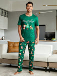 Men Christmas Print Tee - MapleCo