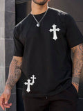 Manfinity LEGND Men Cross Print Tee