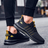 Men\ Sports Leisure Shoes Lightweight Breathable Low-Top Outdoor Fashionable Trendy Running Shoes With Laces