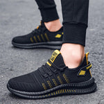 Men\ Sports Leisure Shoes Lightweight Breathable Low-Top Outdoor Fashionable Trendy Running Shoes With Laces