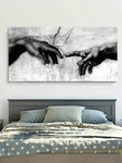 1 Art Canvas Print Poster, Hand Of God Modular Picture, Hand Canvas Wall Art Painting - MapleCo