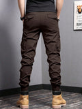 Manfinity Homme Men Flap Pocket Side Cargo Pants - MapleCo