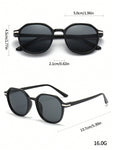 1pc Fashionable Y2k Outdoor Sports Retro Fashion Glasses For Driving, Traveling, Beach Etc. For Both Men And Women Casual Shades Accessories