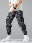 Manfinity Hypemode Loose-Fit Men's Camouflage Cargo Jogger Pants - MapleCo