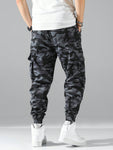 Manfinity Hypemode Loose-Fit Men's Camouflage Cargo Jogger Pants - MapleCo