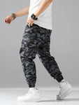 Manfinity Hypemode Loose-Fit Men's Camouflage Cargo Jogger Pants - MapleCo