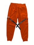 Men 1pc Buckle Strap Detail Flap Pocket Cargo Pants - MapleCo