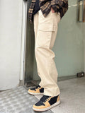 DAZY Men's Solid Color Cargo Pants