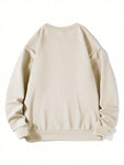 Men's Solid Color Pullover Hoodie, Spring - MapleCo