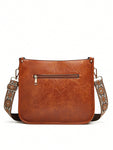 Bag Leopard Strap Crossbody Bag - MapleCo