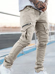 Manfinity EMRG Men's Drawstring Waist Cargo Pants - MapleCo