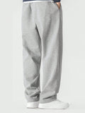 Men's Fall/Winter Straight Leg Knitted Sweatpants