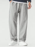 Men's Fall/Winter Straight Leg Knitted Sweatpants