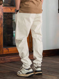 Manfinity Hypemode Men'S Solid Color Drawstring Jogger Pants - MapleCo