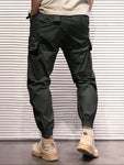 Manfinity Homme Men's Drawstring Waist Cargo Pants - MapleCo