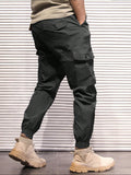 Manfinity Homme Men's Drawstring Waist Cargo Pants - MapleCo