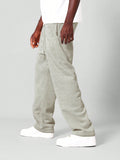 SUMWON Straight Fit Essential Drop Crotch Jogger