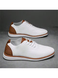 Hello MrLin Men's Mesh Dress Sneakers Oxfords Business Casual Walking Shoes Tennis Comfortable - MapleCo