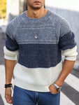 Manfinity Homme Men's Color-Block Sweater