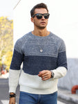 Manfinity Homme Men's Color-Block Sweater