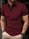 Manfinity Men's Color-Block Polo Shirt