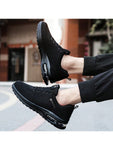 Men's Knitted Casual Sports Shoes - Air Cushioned Breathable And Shock Absorbing - For Running, Basketball And Exercise, Shoes For Men