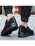 Men's Knitted Casual Sports Shoes - Air Cushioned Breathable And Shock Absorbing - For Running, Basketball And Exercise, Shoes For Men