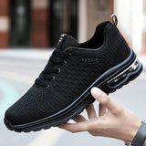 Men's Knitted Casual Sports Shoes - Air Cushioned Breathable And Shock Absorbing - For Running, Basketball And Exercise, Shoes For Men