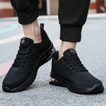 Men's Knitted Casual Sports Shoes - Air Cushioned Breathable And Shock Absorbing - For Running, Basketball And Exercise, Shoes For Men