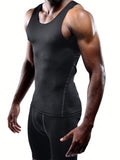 NELEUS Men 3 Pack Athletic Compression Under Base Layer Gym Tank Top