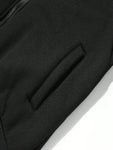 Manfinity Basics Men Zip Front Thermal Hoodie