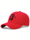 1pc Gothic Letter 13 Personalized Fashion Men Hip Hop Baseball Cap