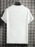 Men's Round Neck Casual Letter