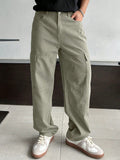 DAZY Men Flap Pocket Side Cargo Pants