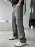 DAZY Men Flap Pocket Side Cargo Pants