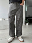 DAZY Men Flap Pocket Side Cargo Pants