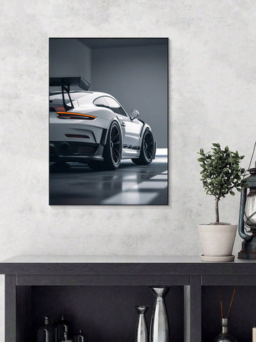 1 Piece Car Canvas Print Wall Art, Stylish Supercar Cars Wall Art Painting, Car Art Poster, Racing Gift, Canvas Art - MapleCo